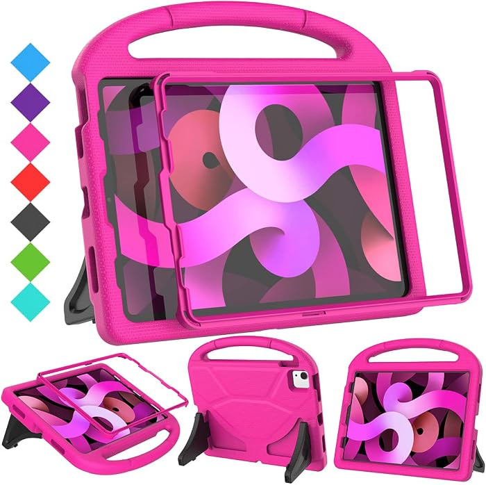 SUPLIK Kids Case for iPad Air 5th/4th Generation (10.9 inch,2022/2020) with Screen Protector, iPa... | Amazon (US)