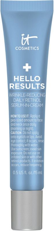 Hello Results Wrinkle-Reducing Daily Retinol Serum-in-Cream | Ulta