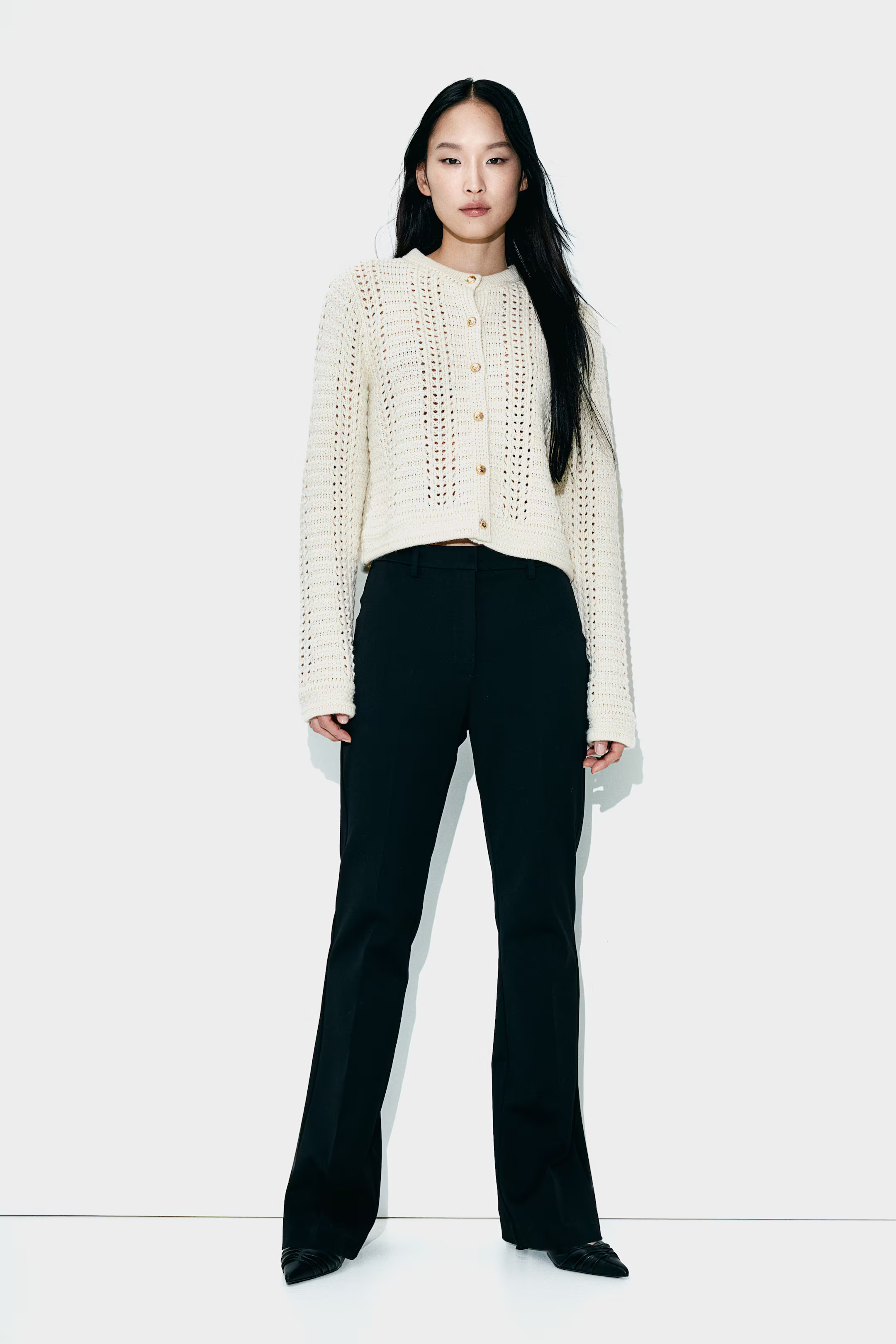 Cardigan in Pointellestrick | H&M (DE, AT, CH, NL, FI)