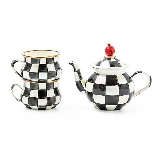 Courtly Check Tea Party Set | MacKenzie-Childs