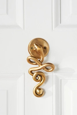 Serpentine Door Knocker | Anthropologie (US)