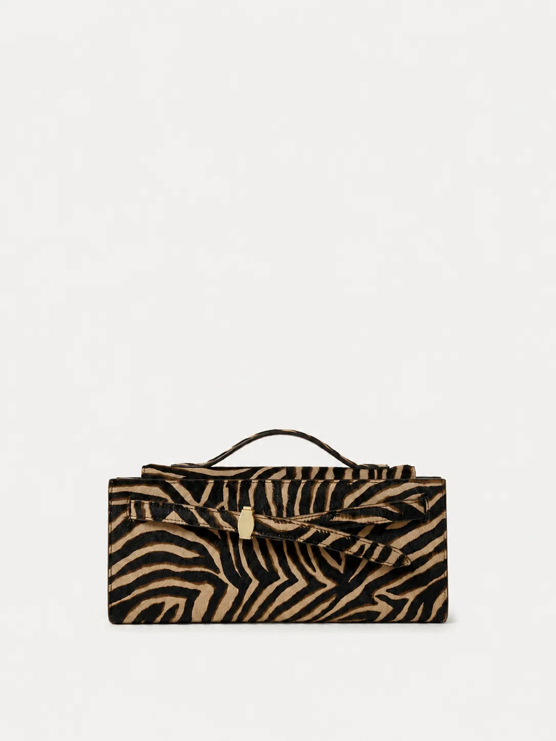 Calf Hair Veronica Beard Dash Clutch in Tan Multi | Veronica Beard | Veronica Beard