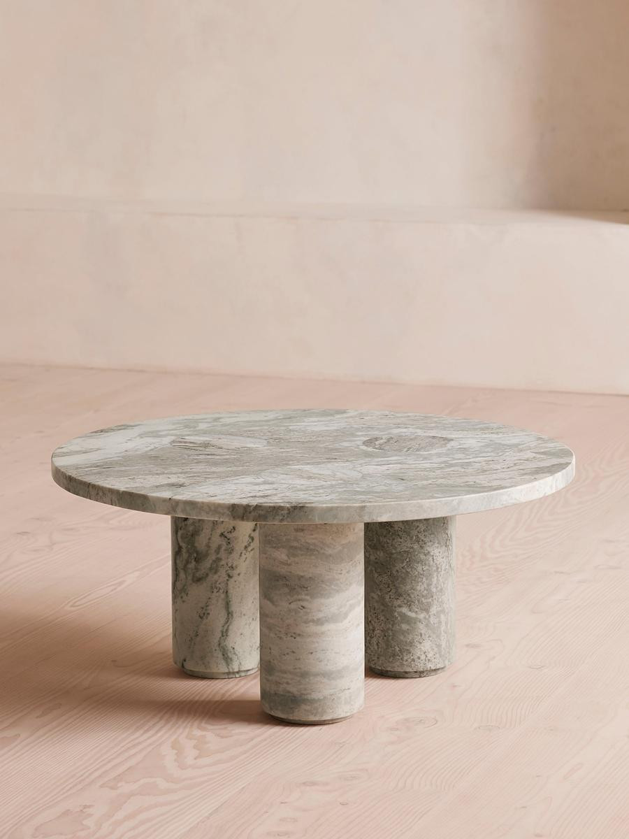 Tisbury Coffee Table, Terra Bianca Marble | Soho Home Ltd