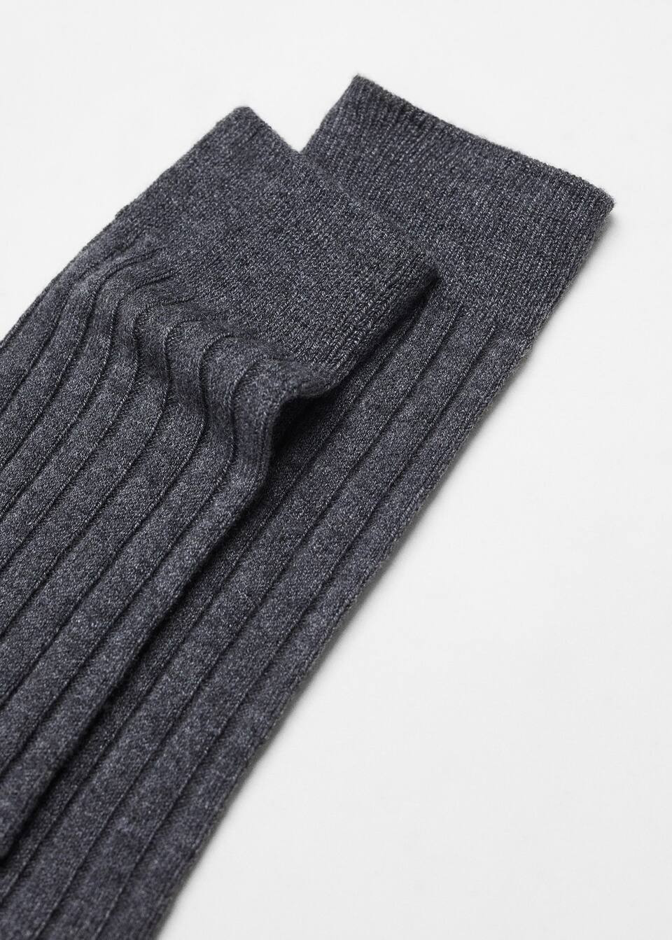 Ribbed socks -  Woman | Mango Canada | Mango Canada