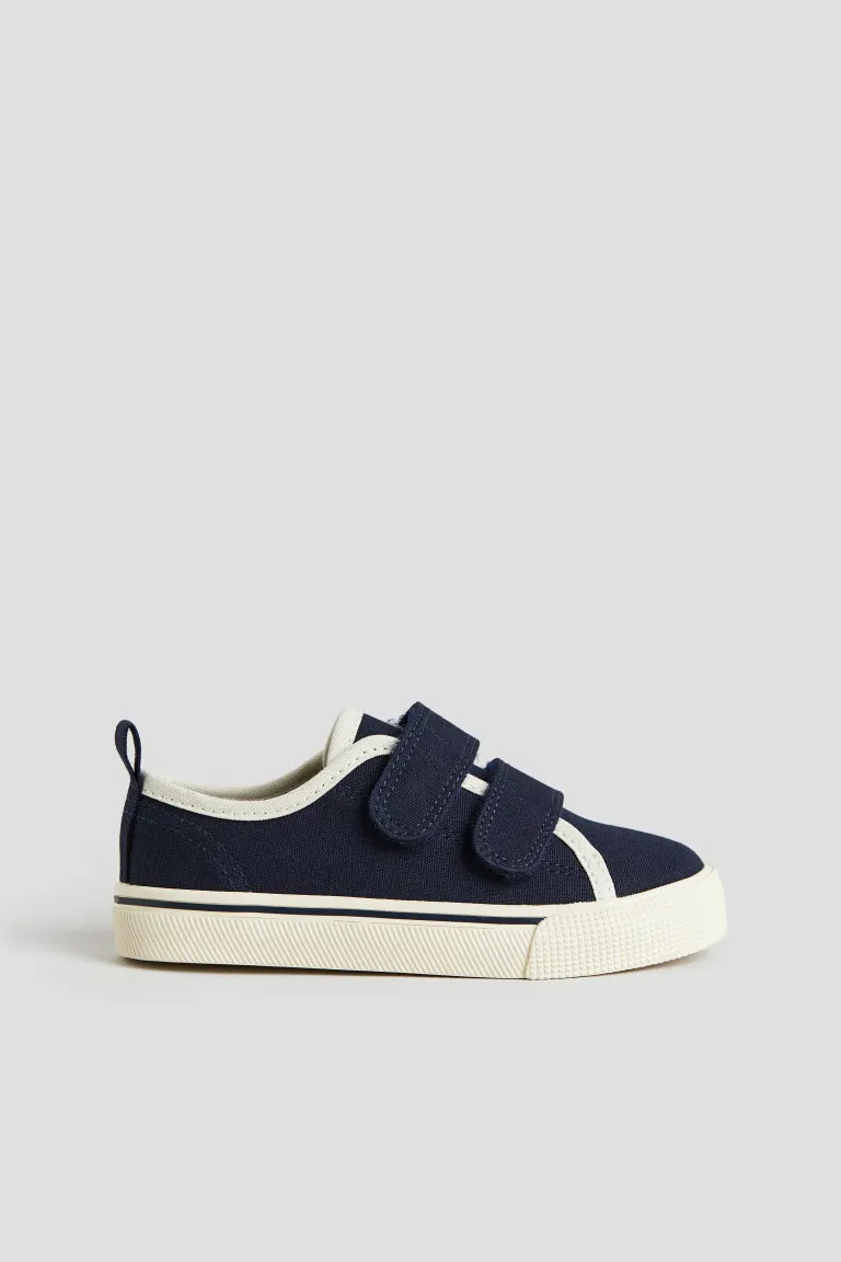 Canvas Hook-loop Sneakers | H&M (US + CA)