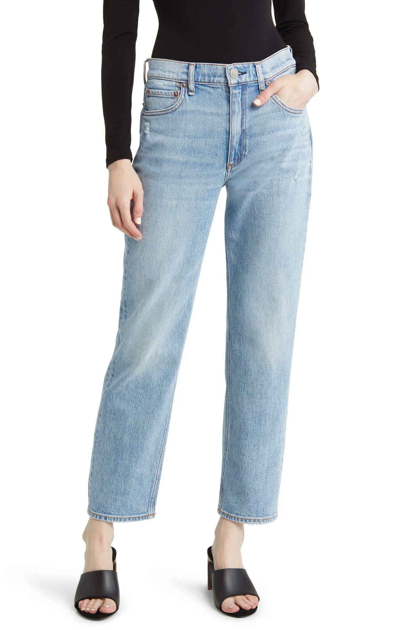 Harlow Relaxed Straight Leg Jeans | Nordstrom