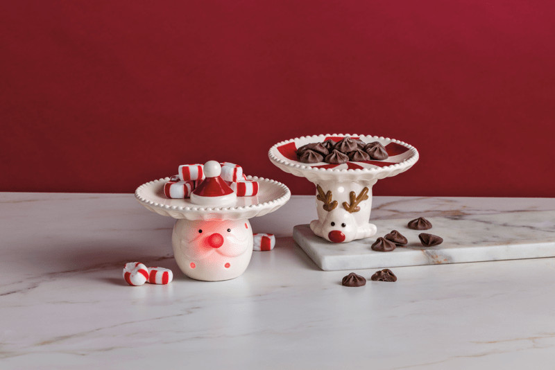 LED Santa Candy Tidbit | Mud Pie