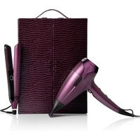 New ghd Deluxe Hair Dryer And Flat Iron Gift Set In Cherry Chic, Cherry Chic | ghd (US)