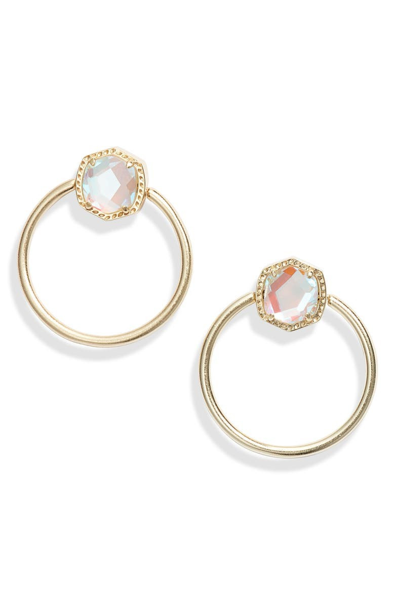 Davie Frontal Hoop Earrings | Nordstrom