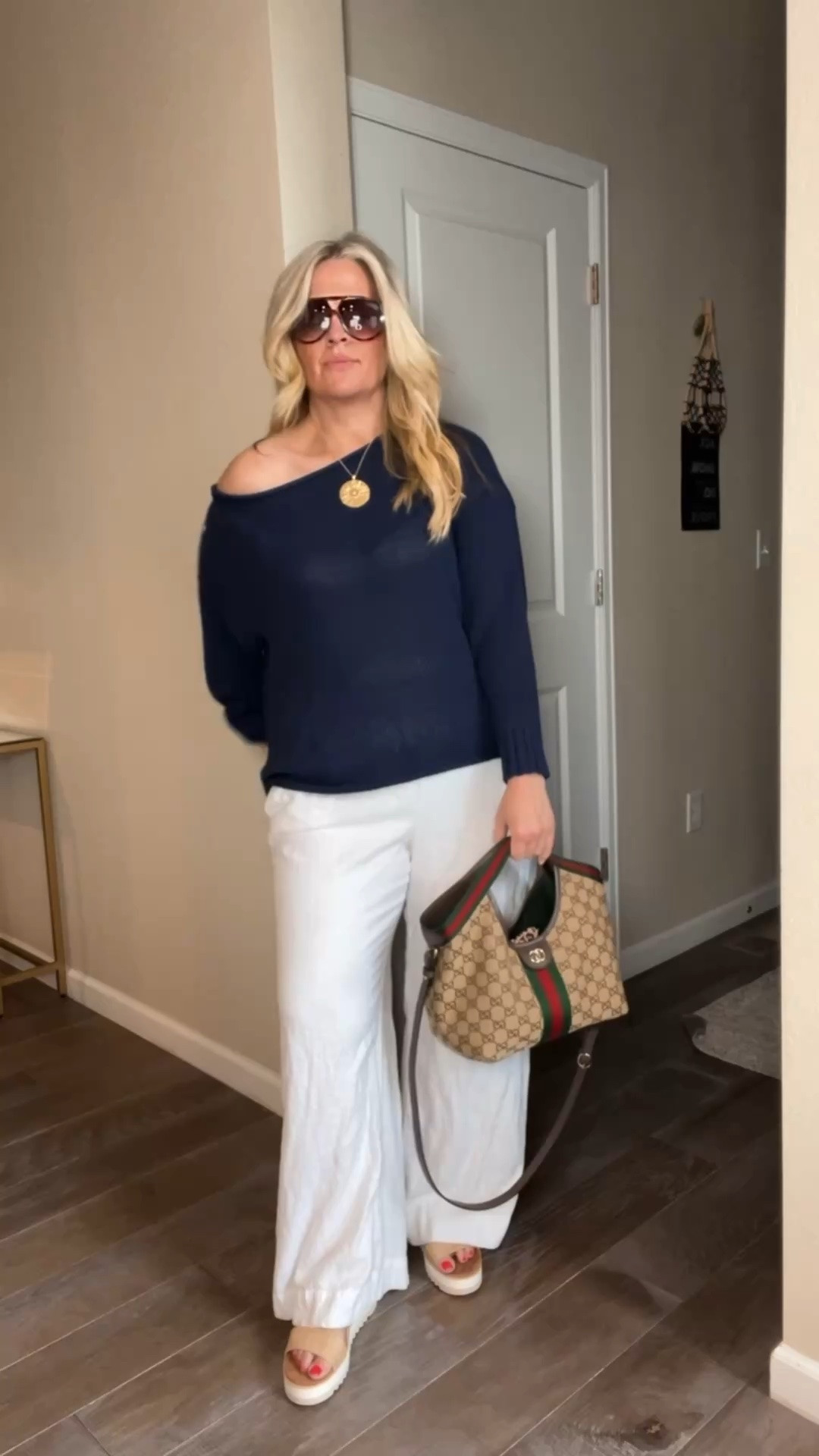 ✨Tap the bell, save and ❤️ for over 40 fashion, midlife style, midsize fashion and luxury looks for less. 

“I don’t recognize myself anymore… and maybe that’s just the way it is.”

That thought used to break me a little.

Because somewhere along the way, so many of us started believing our bodies were the problem…
that midlife meant becoming invisible…
that getting dressed was supposed to feel harder now.

But here’s the truth:

It was never your body.
It was the clothes fighting against it.

Everything changed when I stopped trying to squeeze, hide, and force trends that no longer supported me…
and started learning Outfit Physics instead.

✨ Lift the eye
✨ Skim, don’t cling
✨ Balance proportions
✨ Structure over squeeze

That’s when getting dressed stopped feeling defeating…
and started feeling easy again.

Not because I changed my body.
Because I finally understood how to dress it with support instead of shame.

And maybe we’re not supposed to look like our younger selves anymore.

Maybe we’re supposed to become women who feel even more confident, grounded, feminine, and powerful now.

If outfits have been feeling “off” lately…
stay close. 🤍

Follow alongside @over40andmidlife for midlife style that actually supports us.

👑"Helping you look good, feel good!" - Lindsey Denver

#LTKOver40 #LTKPlusSize #LTKMidsize

Comment SHOP below to receive a DM with the link to this post on my LTK ⬇ https://liketk.it/6dsPd