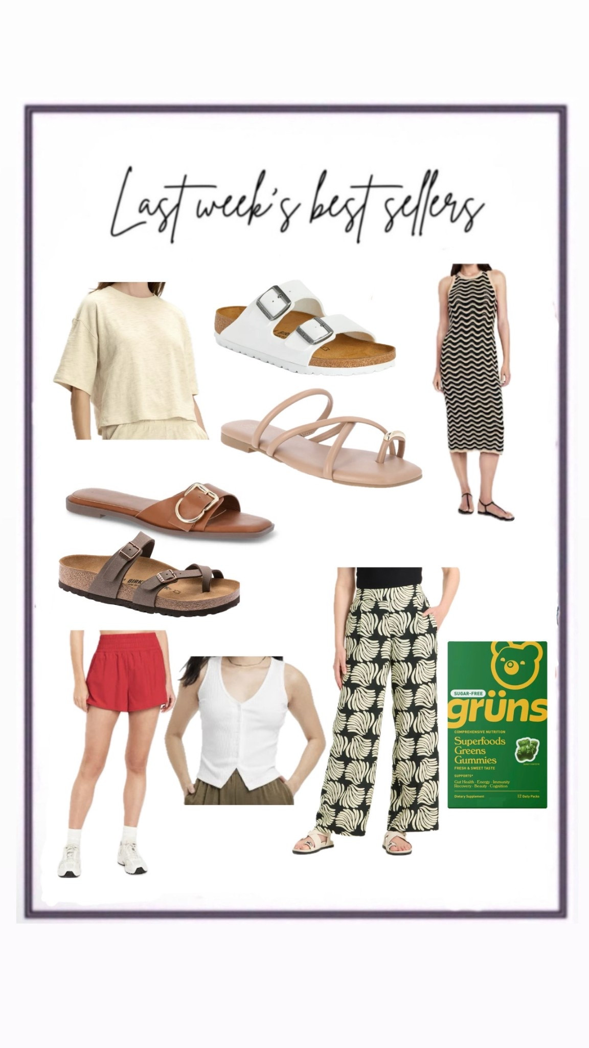 Last week’s best sellers


#LTKSummerEdit #LTKFindsUnder100 #LTKSaleAlert