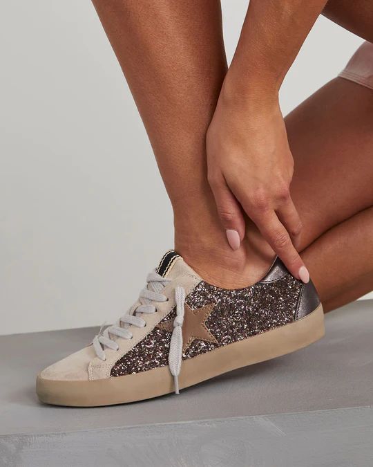 Starry Night Glitter Platform Sneaker | VICI Collection