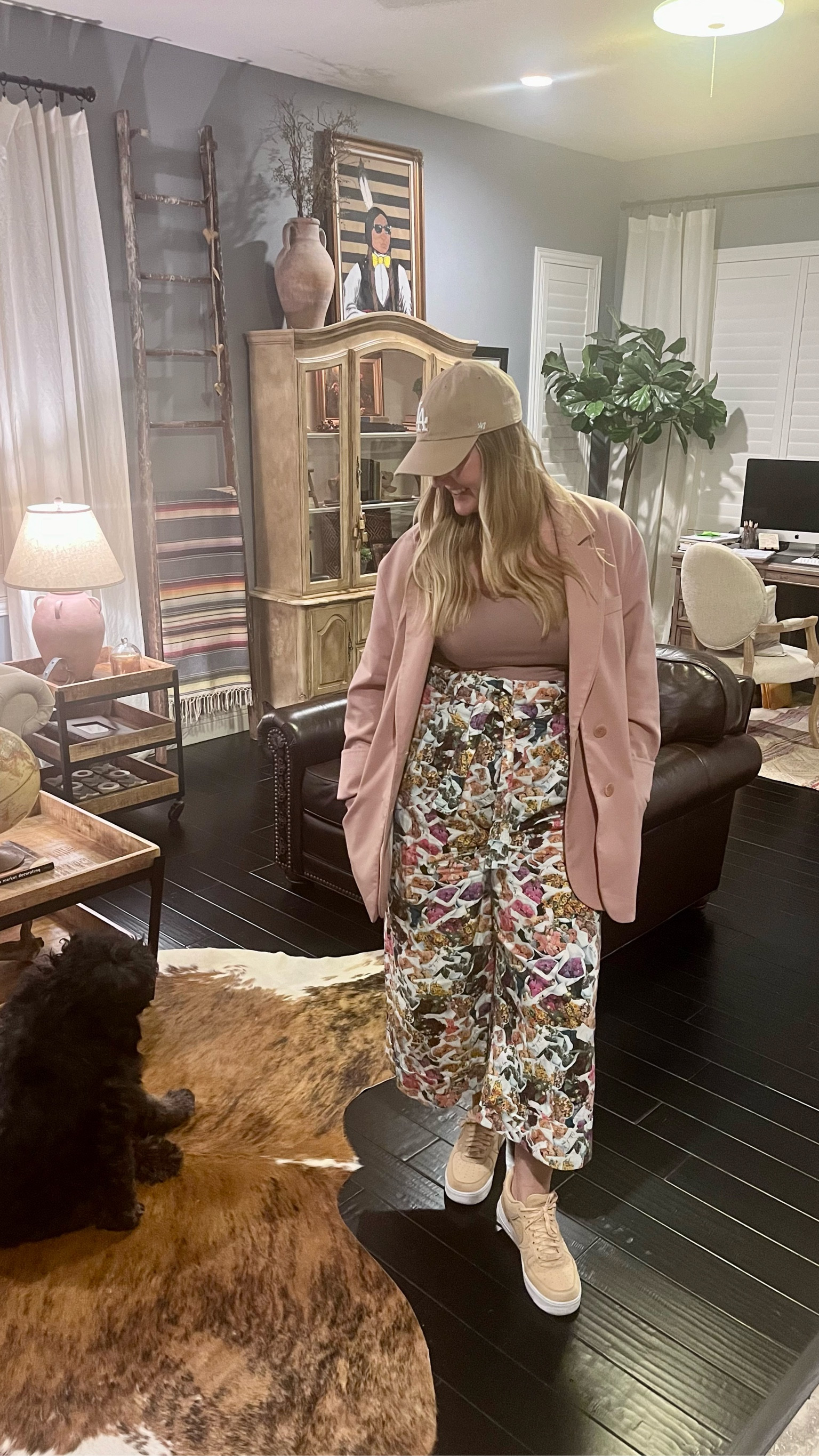 Design Consult Fit

rise + SHINE
Southworth Design

business casual, blush blazer, Amazon essential, neutral outfit, Aussiedoodle, Nike, Air Force 1, tank top, Adam Lippes

#LTKworkwear #LTKshoecrush #LTKover40