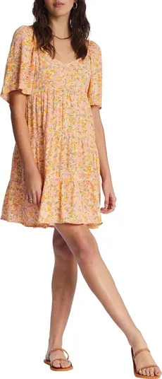 Billabong Take a Chance Floral Minidress | Nordstrom | Nordstrom