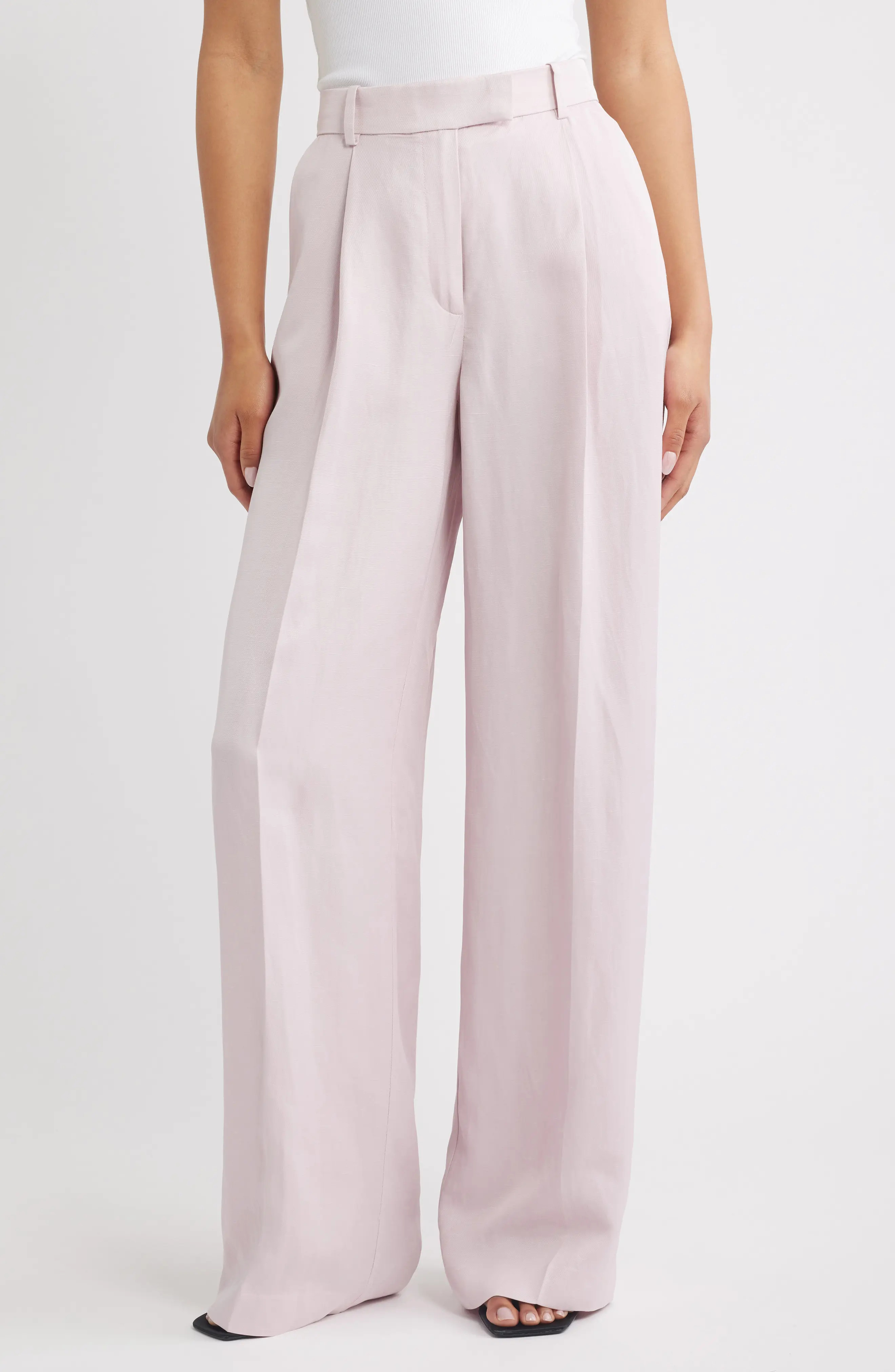 MANGO Marina Pleated Pants (Women) | Nordstrom | Nordstrom