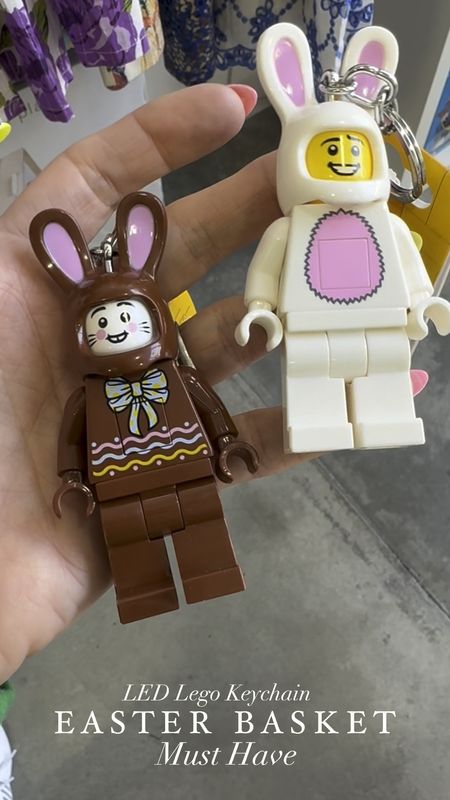 Lego Bunny keychains with LED lights!

#EasterBasket #EasterLegos #EasterBasketIdeas #BoysGifts #GiftsForBoys #EasterBasketIdeas 

#LTKkids #LTKfindsunder50 #LTKVideo