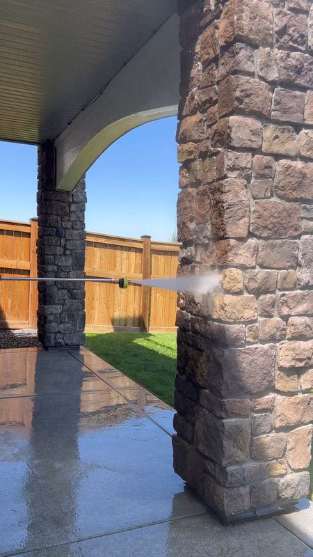 Clean your outdoor space with the best power wash by Ryobi! We love power washing our patio in the spring and end of summer! 💕


#powerwash #pressurewash 

#LTKsalealert #LTKhome #LTKstyletip