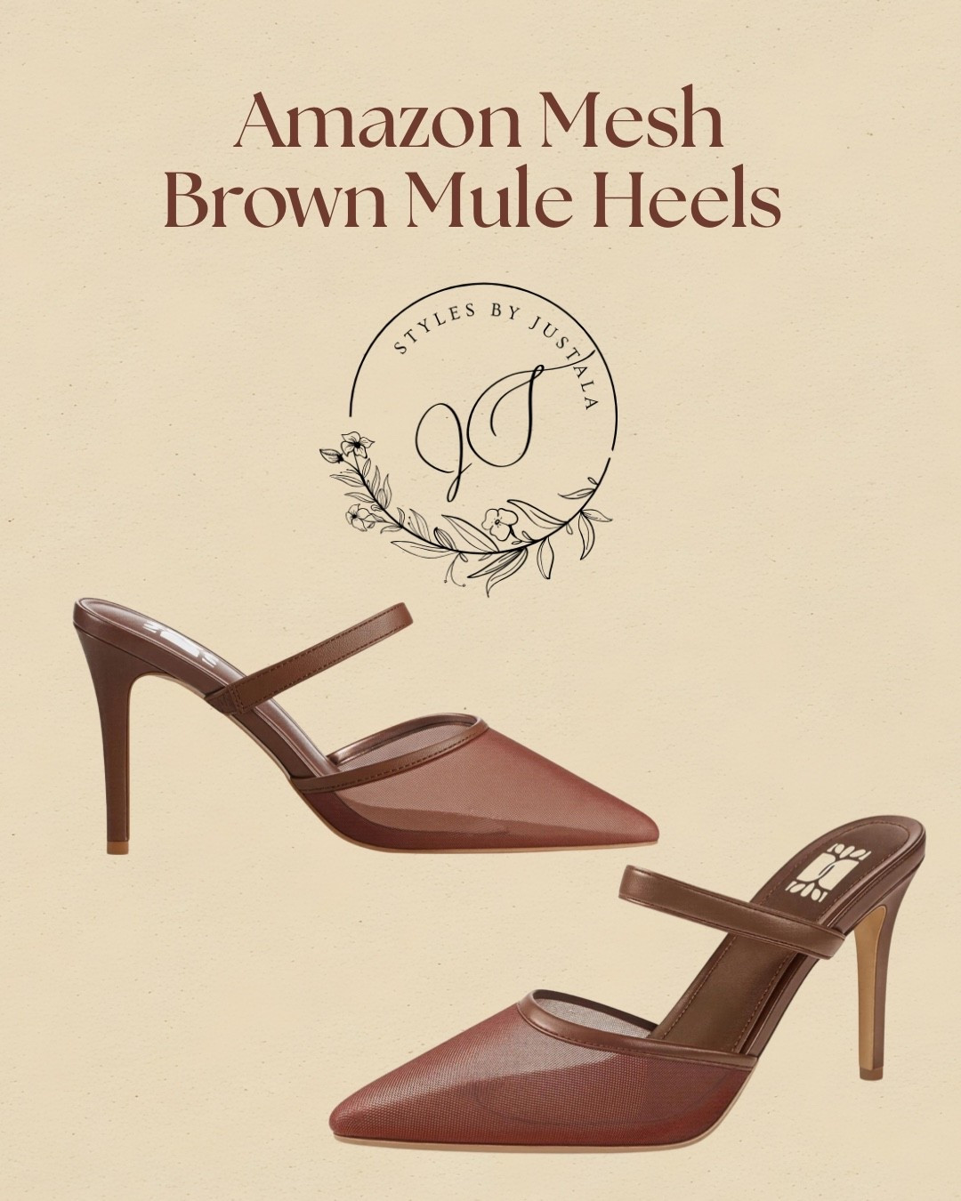 $30 Amazon Mesh Brown Mule Heels 🤎

#LTKFindsUnder100 #LTKFindsUnder50 #LTKStyleTip