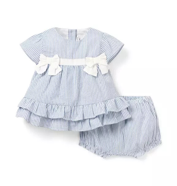 Baby Striped Seersucker Matching Set | Janie and Jack