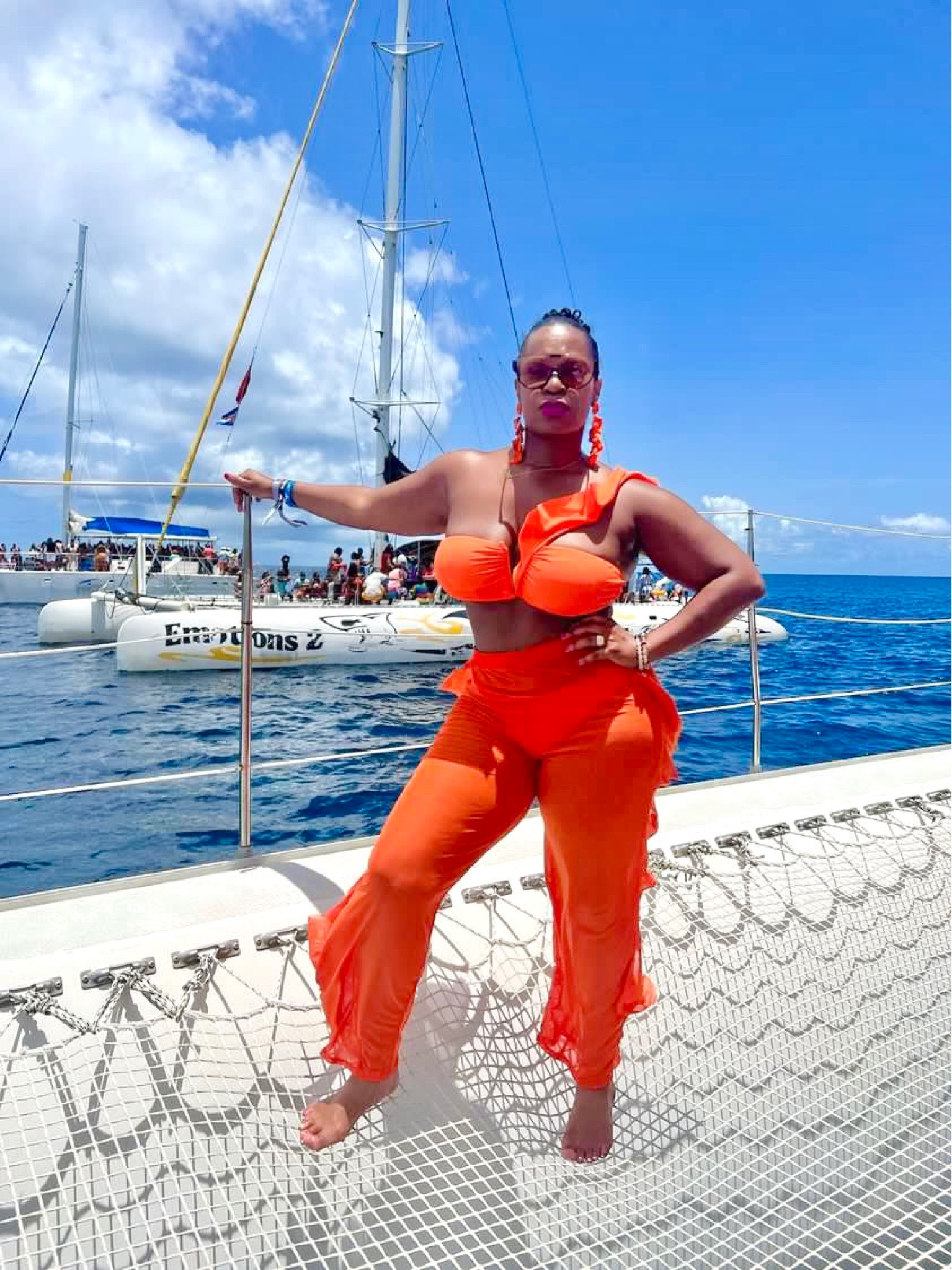 Limerz Cruise in Barbados 🇧🇧 
I’m
In a large 

#LTKstyletip #LTKtravel #LTKswim