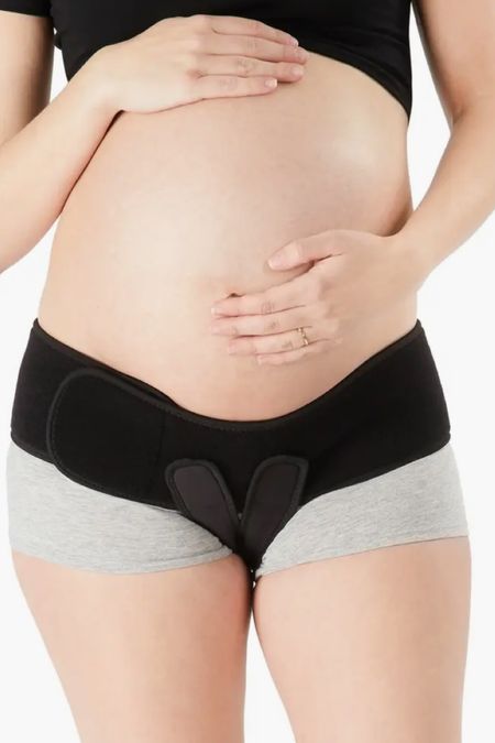 BellyBandit v sling belly band so helpful for pelvic floor support during pregnancy. Third trimester 

#LTKbump #LTKbaby