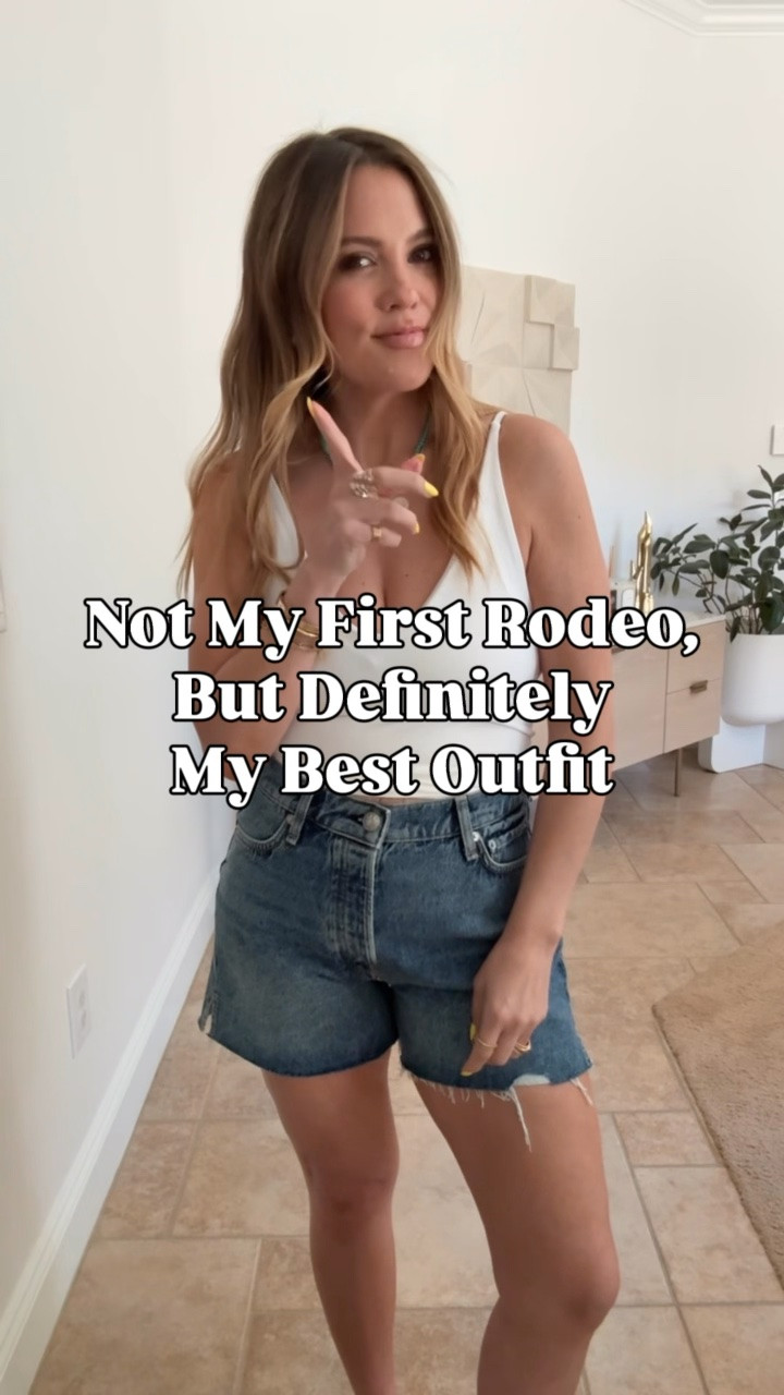 Not my first rodeo, but definitely my best outfit