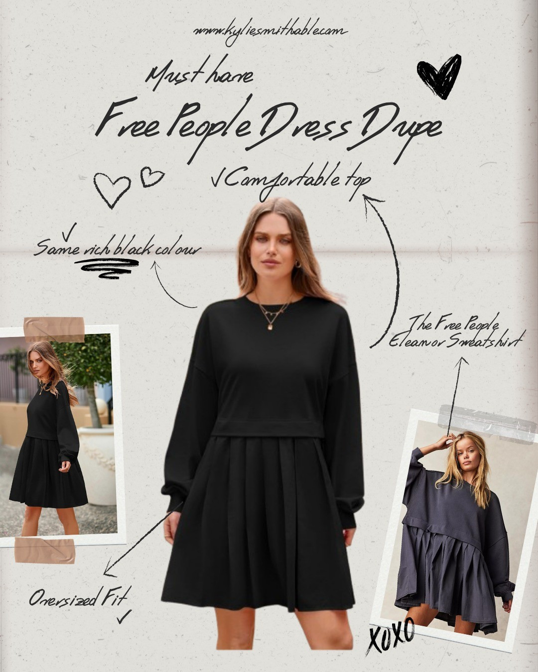 Gorgeous Sweatshirt Dress For Women. This Pullover Sweatshirt Features A Flattering Crew Neckline, Designed With Trendy Drop Shoulders, Adding A Relaxed And Effortless Vibe To Any Outfit

#LTKcanada #LTKmidsize #LTKmodest