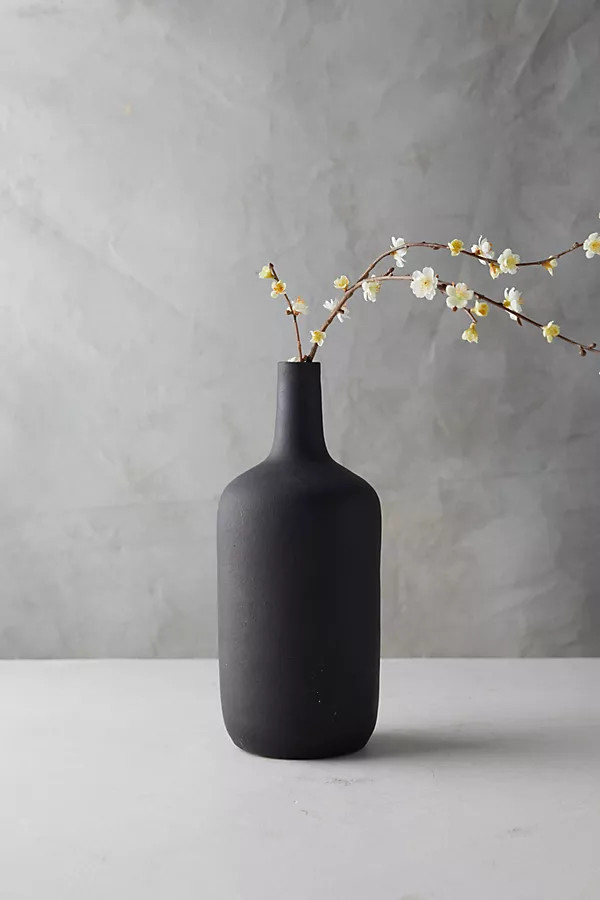 Matte Terracotta Vase, Medium By Terrain in Black Size M | Anthropologie (US)