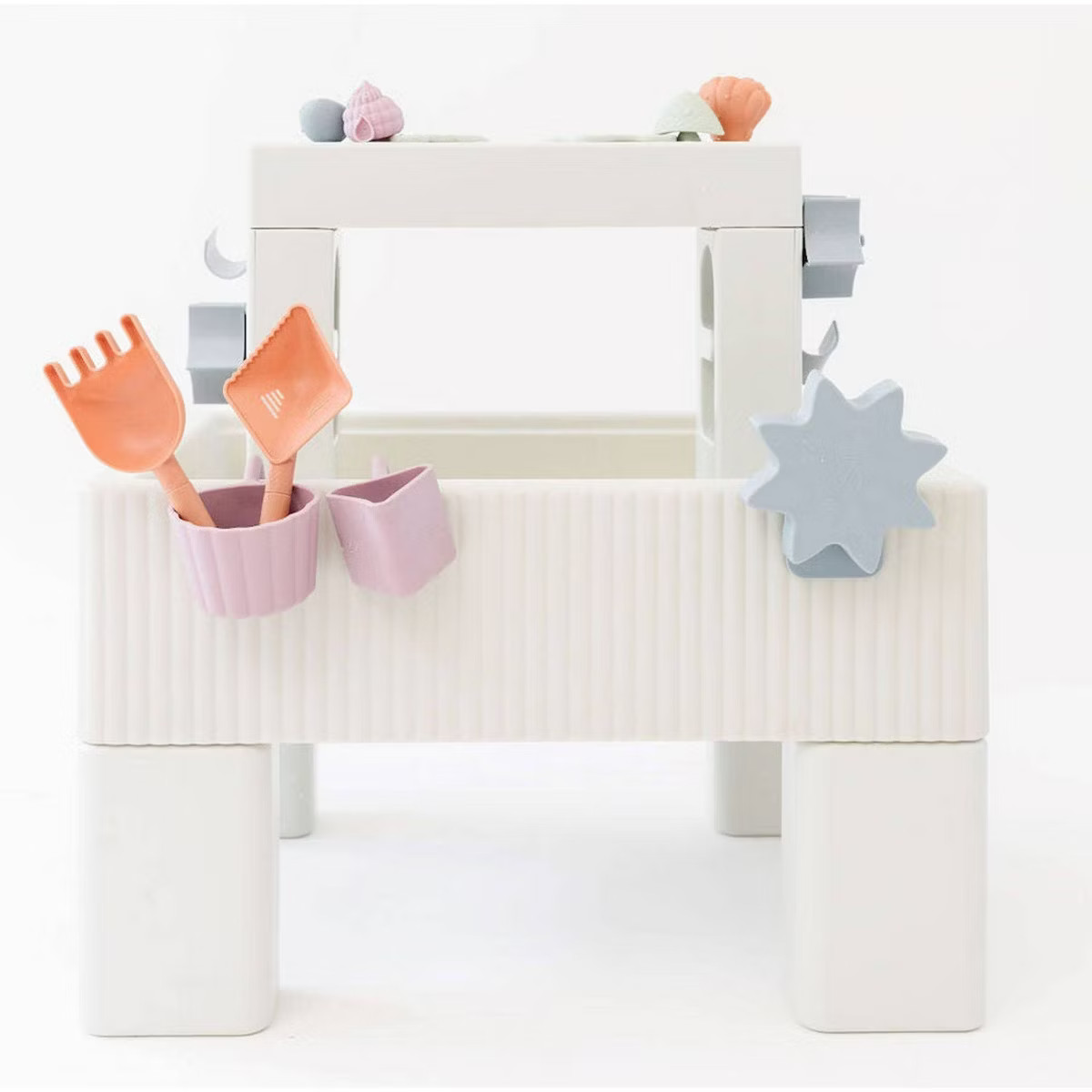 SMOL Tide 2-in-1 Water Table and Sensory Table with Cover - Light Gray | Target