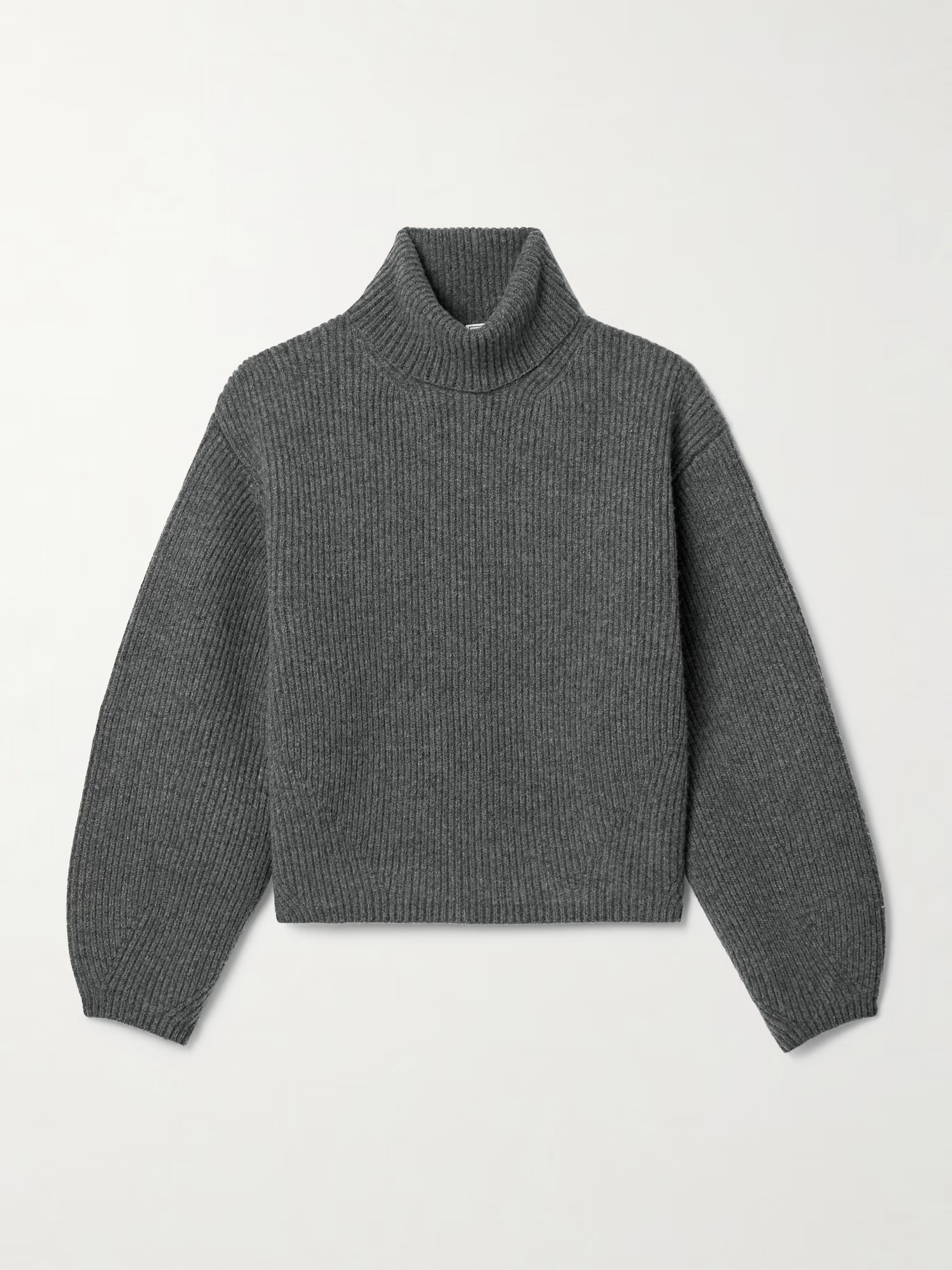 Ribbed wool-blend turtleneck sweater | NET-A-PORTER (US)