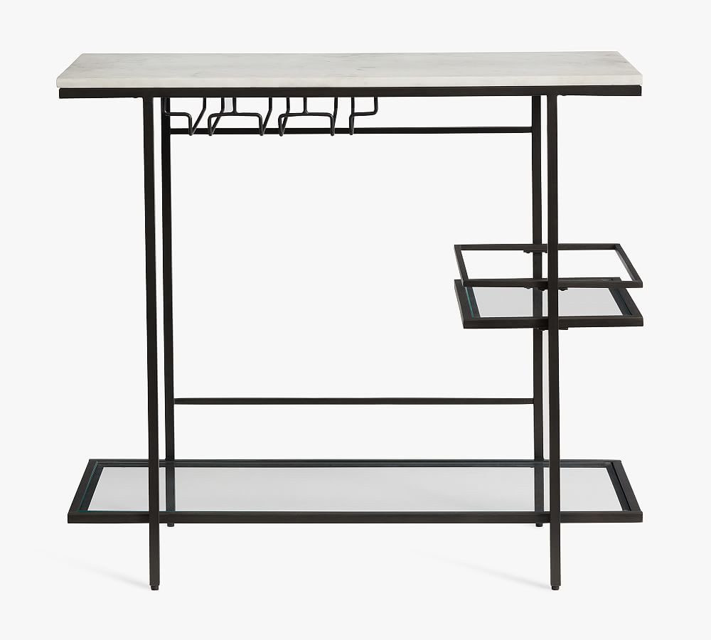 Delaney Marble Bar Console | Pottery Barn (US)