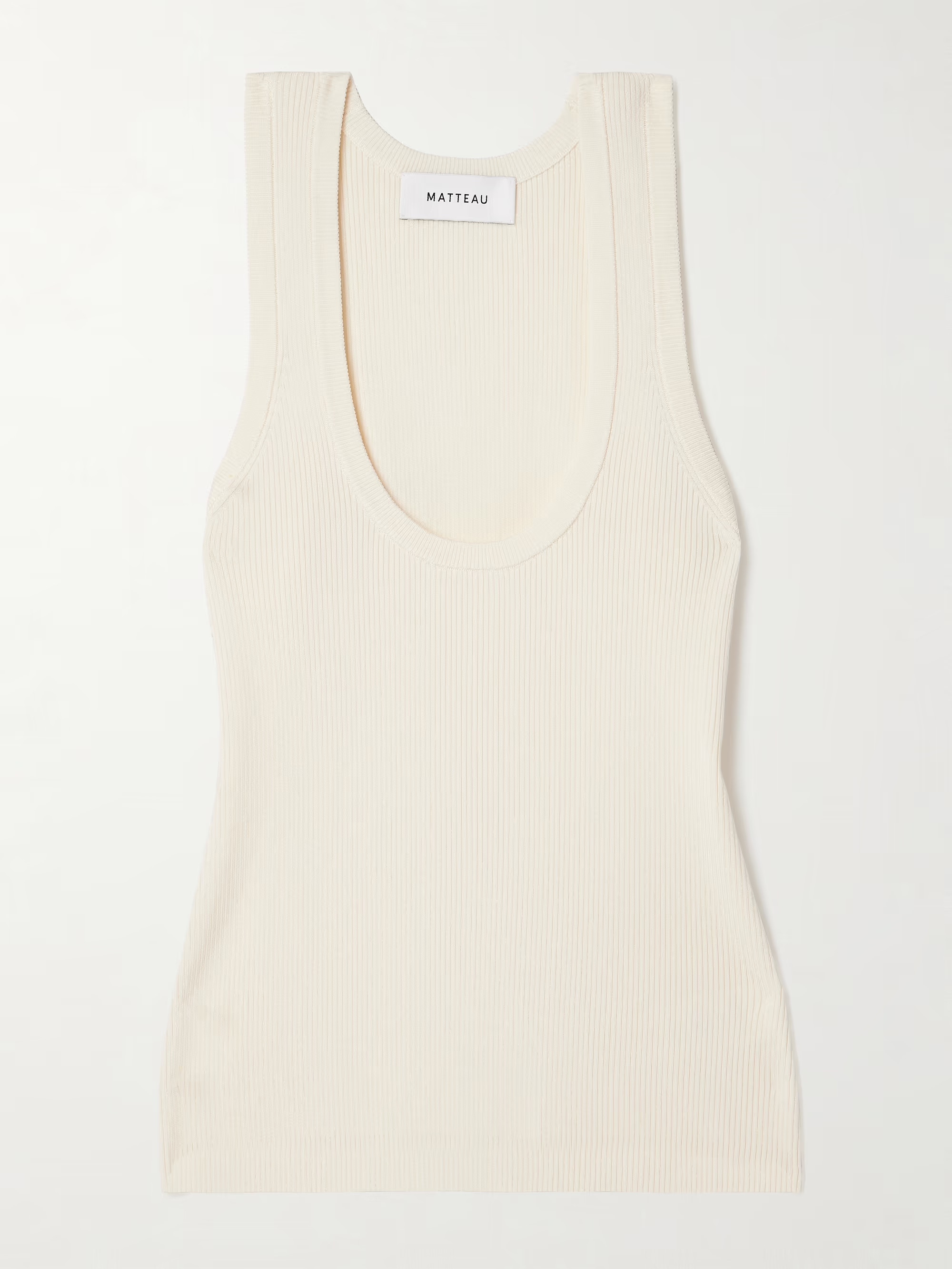 Ribbed-knit tank | NET-A-PORTER (US)