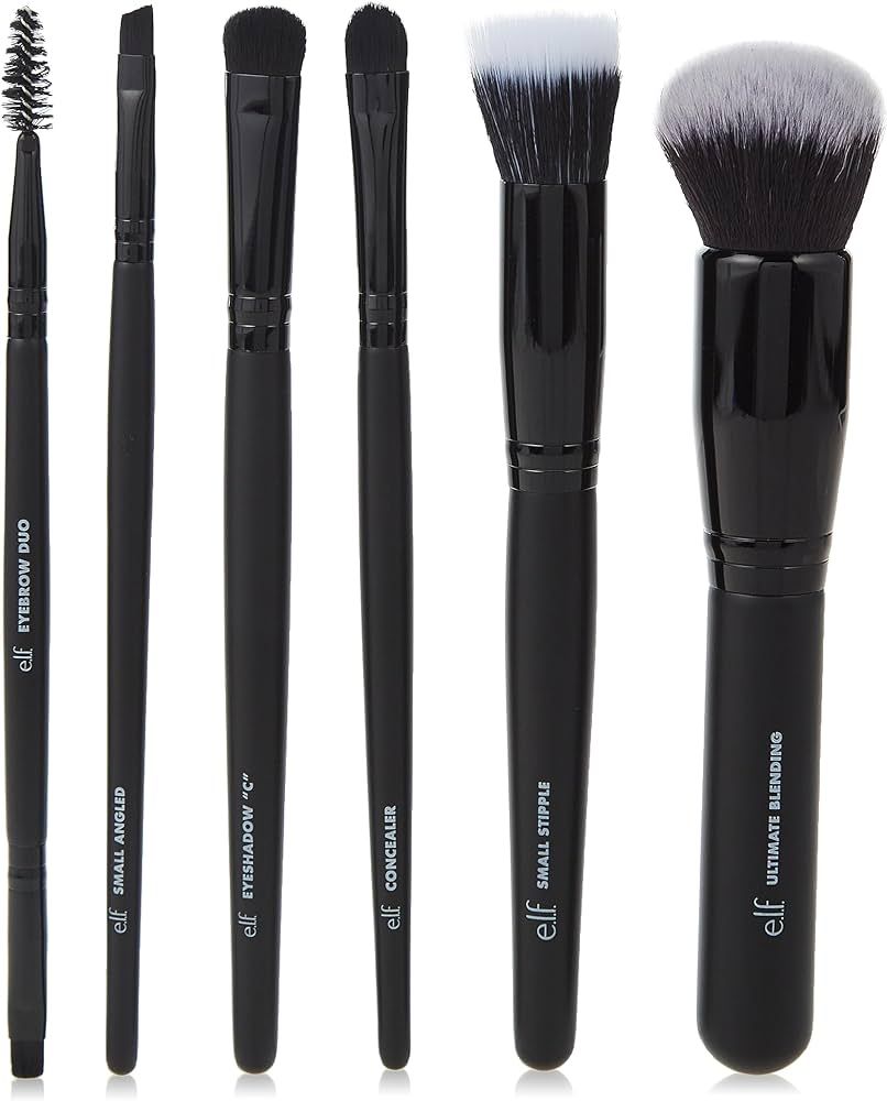 E.L.F. Flawless Face Kit, 6 Piece Brush Collection | Amazon (US)