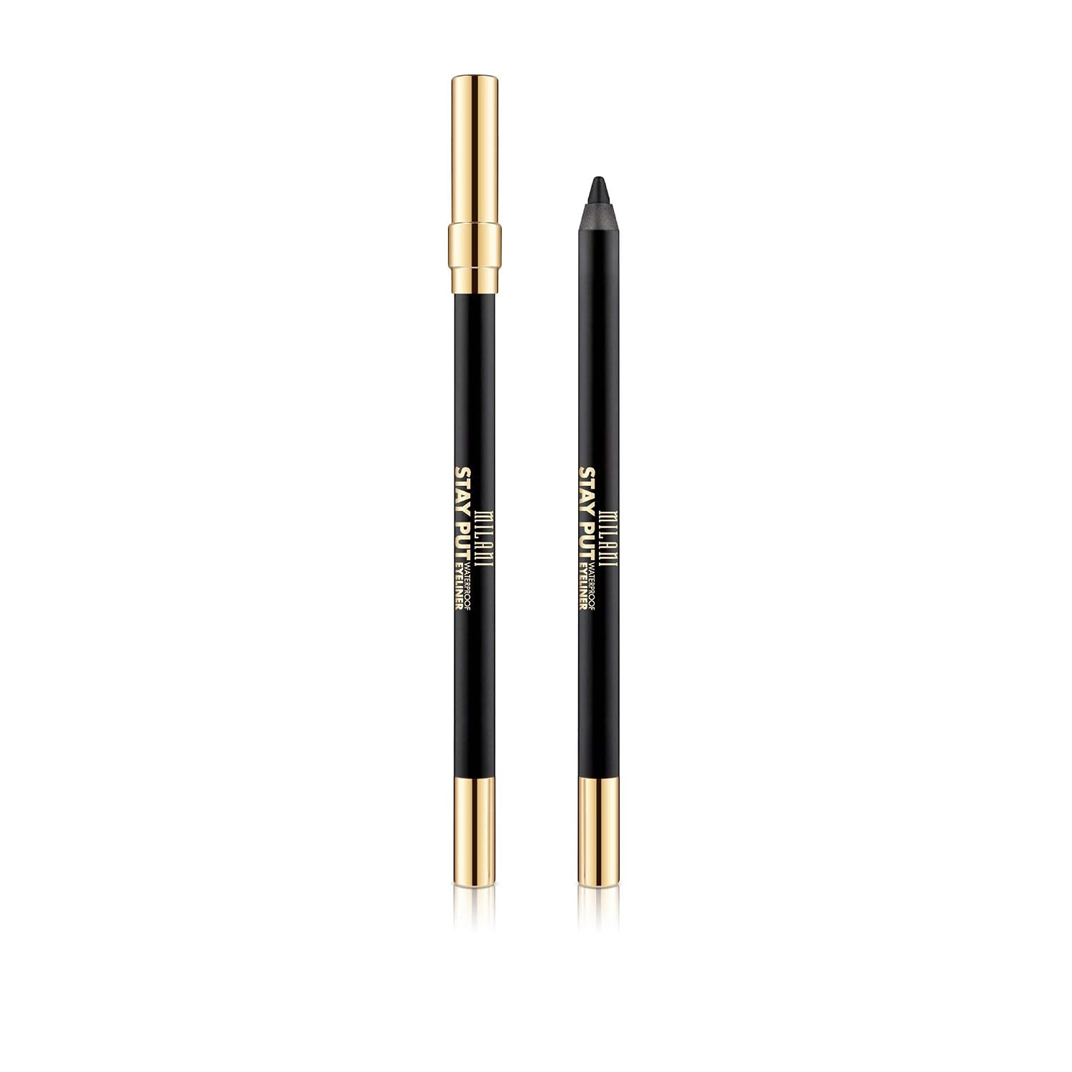 Milani Stay Put Waterproof Eyeliner - Linked On Black (0.04 Ounce) Cruelty-Free Eyeliner - Line &... | Amazon (US)