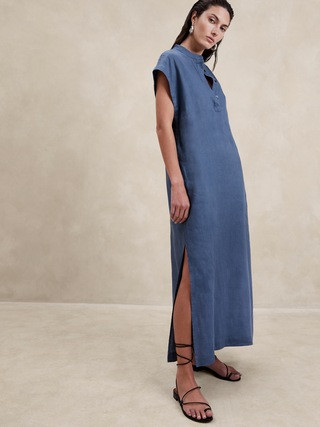 Linen Kaftan Dress | Banana Republic (US)
