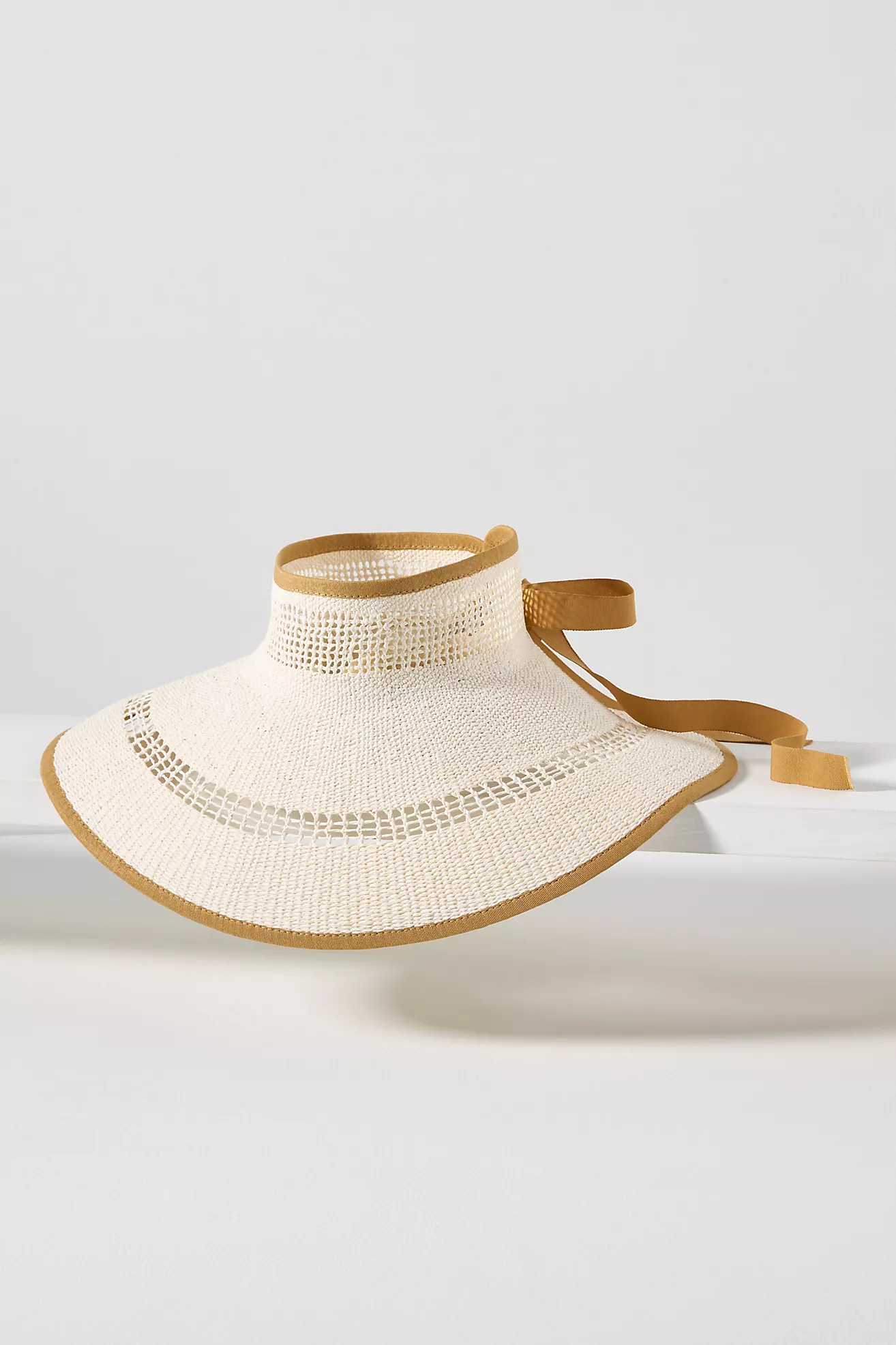 Packable Floppy Straw Visor | Anthropologie (US)
