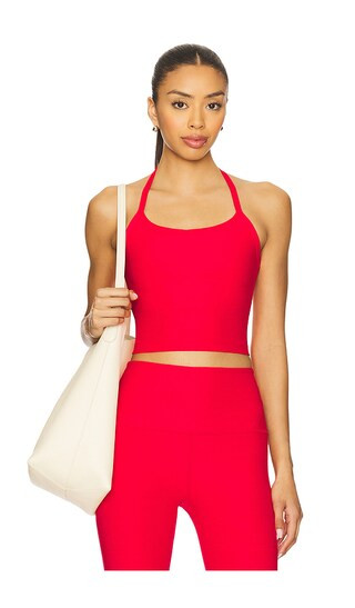 Spacedye Slim Racerback Cropped Tank Top in Candy Apple Red | Revolve Clothing (Global)