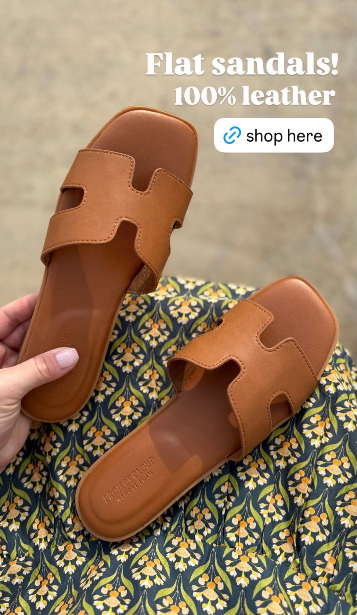 Under $50 flat sandals! 100% leather and so so cute! 

#LTKgrwm #LTKSeasonal #LTKootd