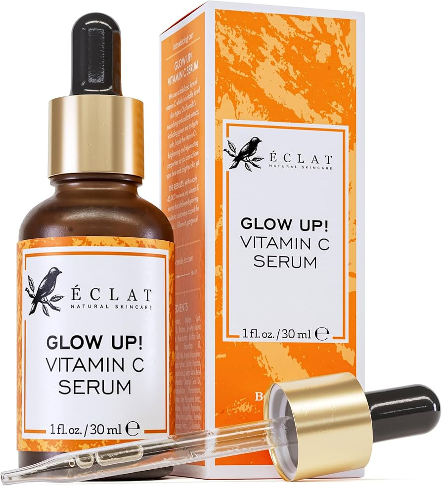 Eclat Skincare Vitamin C Face Serum - Skin Care for Dark Spots, Vitamin C Serum with Hyaluronic A... | Amazon (US)