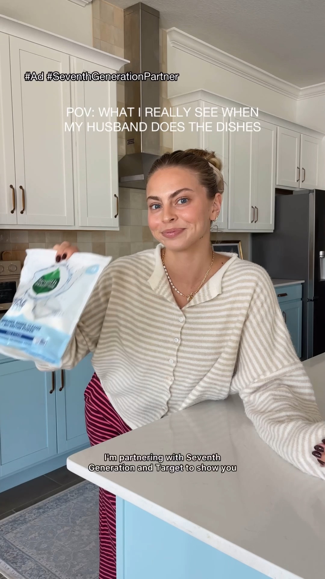 #SeventhGenerationPartner #TargetPartner #AD Words of affirmation? Nahhh let me see you do the dishes 💅🏼🫧@seventhgeneration Seventh Generation Triple Action Clean dishwasher packs cuts grease, rinses clean, and  tackles my toughest messes. Available at @Target! #ChorePlay #Target Shop on my ltk! @Shop.LTK #liketkit 