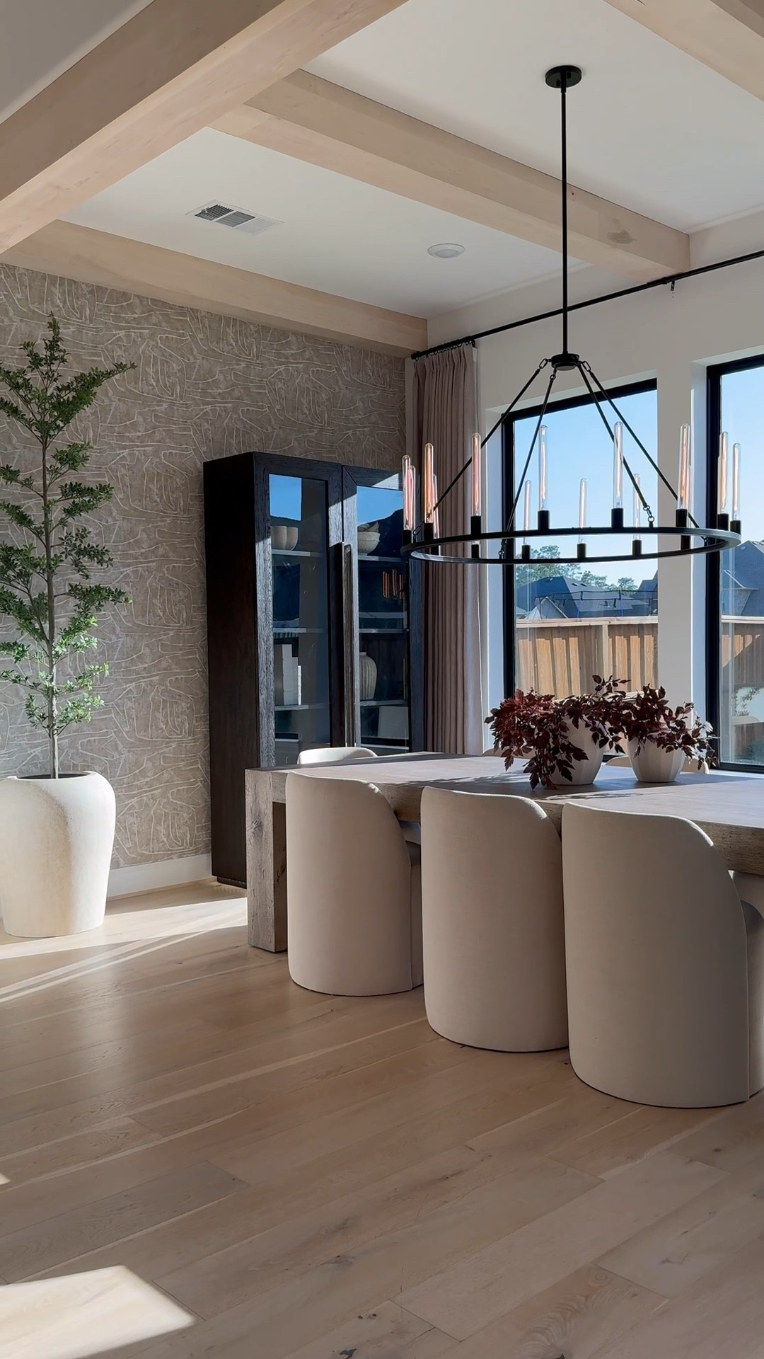 Hi friends! 😄 👋🏽

So in love with this wallpaper! It’s peel and stick - so installation is super easy! Color is Neutral/Pearl …. It also comes in Gray. We used 1 roll per stick so that the patterns match from top to bottom.😊 

#LTKHome #LTKStyleTip #LTKSaleAlert