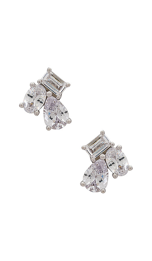 Pierre Stud in Silver | Revolve Clothing (Global)