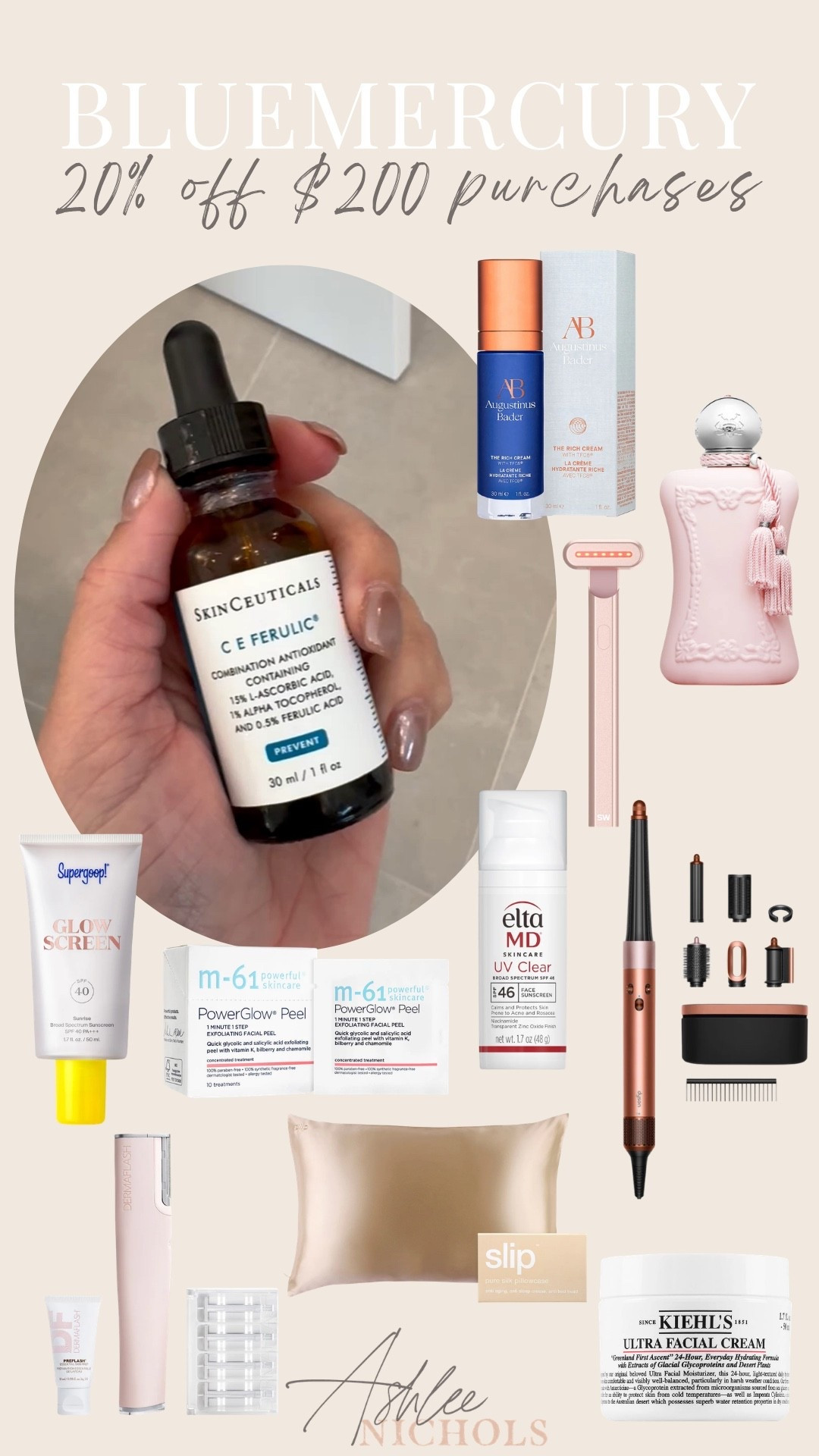 20% off $200+ at Bluemercury!

Skincare, hair care, perfume, airwrap

#LTKBeauty #LTKSaleAlert #LTKselfcare