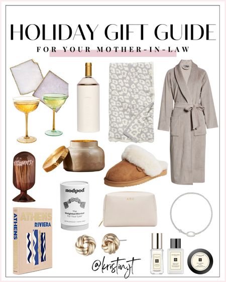 Holiday Christmas gift guides - MIL gift guide - gifts for mother in law / sister in law / mom gifts - homebody gifts - wine gifts - home housewarming gifts 



#LTKfamily #LTKGiftGuide #LTKHoliday