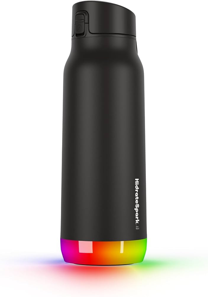 Hidrate Spark PRO Smart Water Bottle - Tracks Water Intake & Glows to Remind You to Stay Hydrated... | Amazon (US)