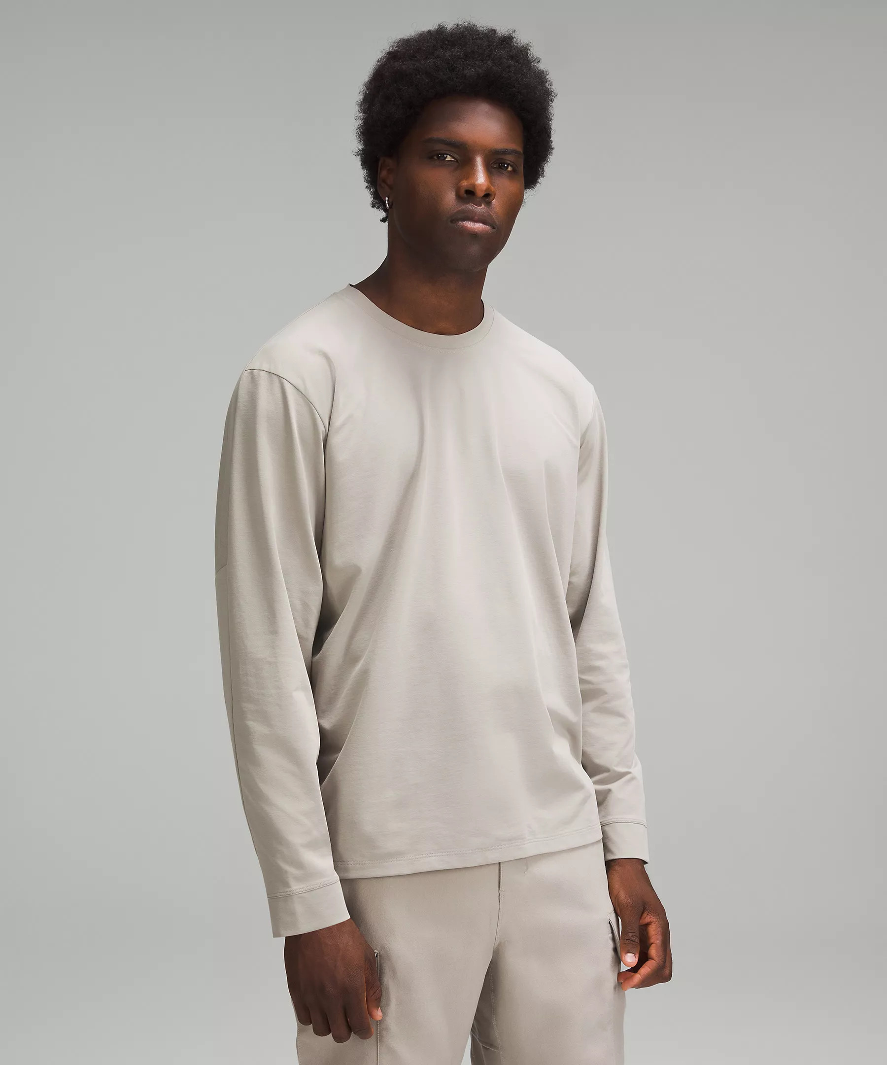 Pique Oversized-Fit Long-Sleeve Shirt | Men's Long Sleeve Shirts | lululemon | Lululemon (US)