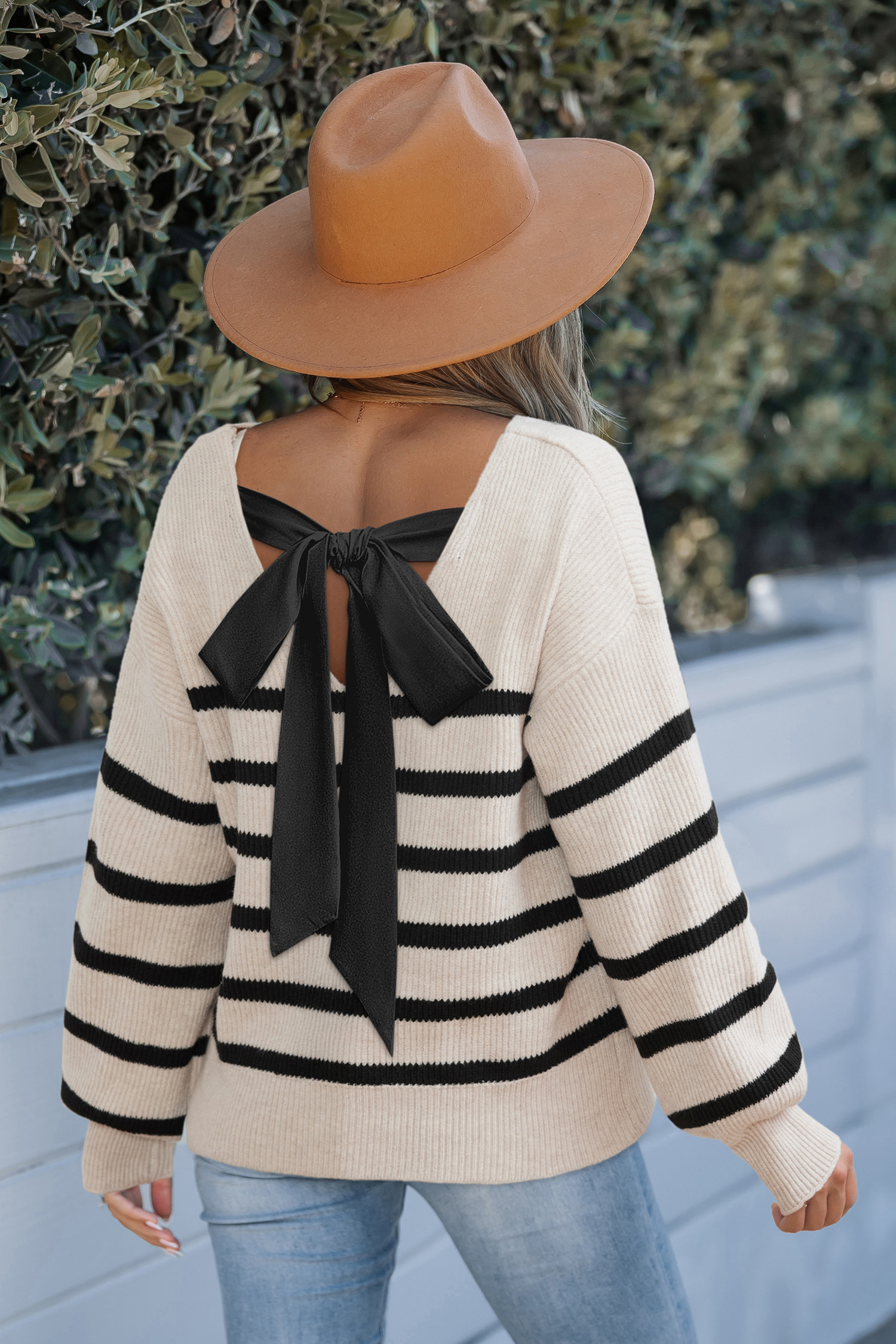 Little Comforts Striped Sweater | Cupshe US
