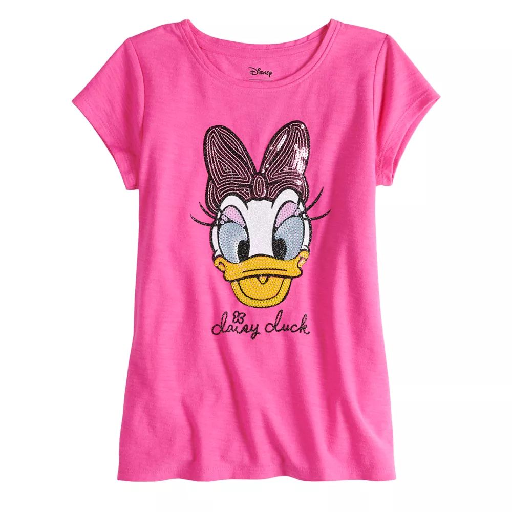 Disney's Daisy Duck Toddler Girl Sequined Graphic Tee by Jumping Beans® | Kohl's