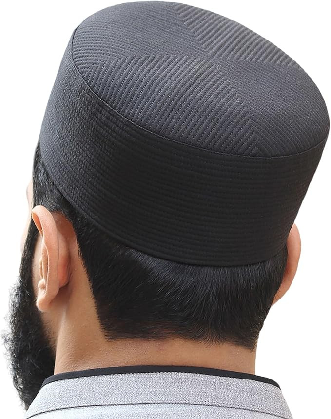 Men's Premium Islamic Skull Cap Hat Topi Takke for Muslim Men Turban Kufi | Amazon (US)