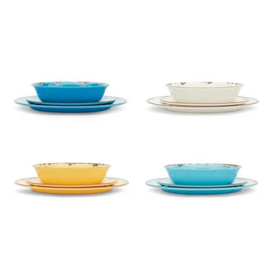 Keyoshia Antique 12 Piece Melamine Dinnerware Set, Service for 4 | Wayfair North America